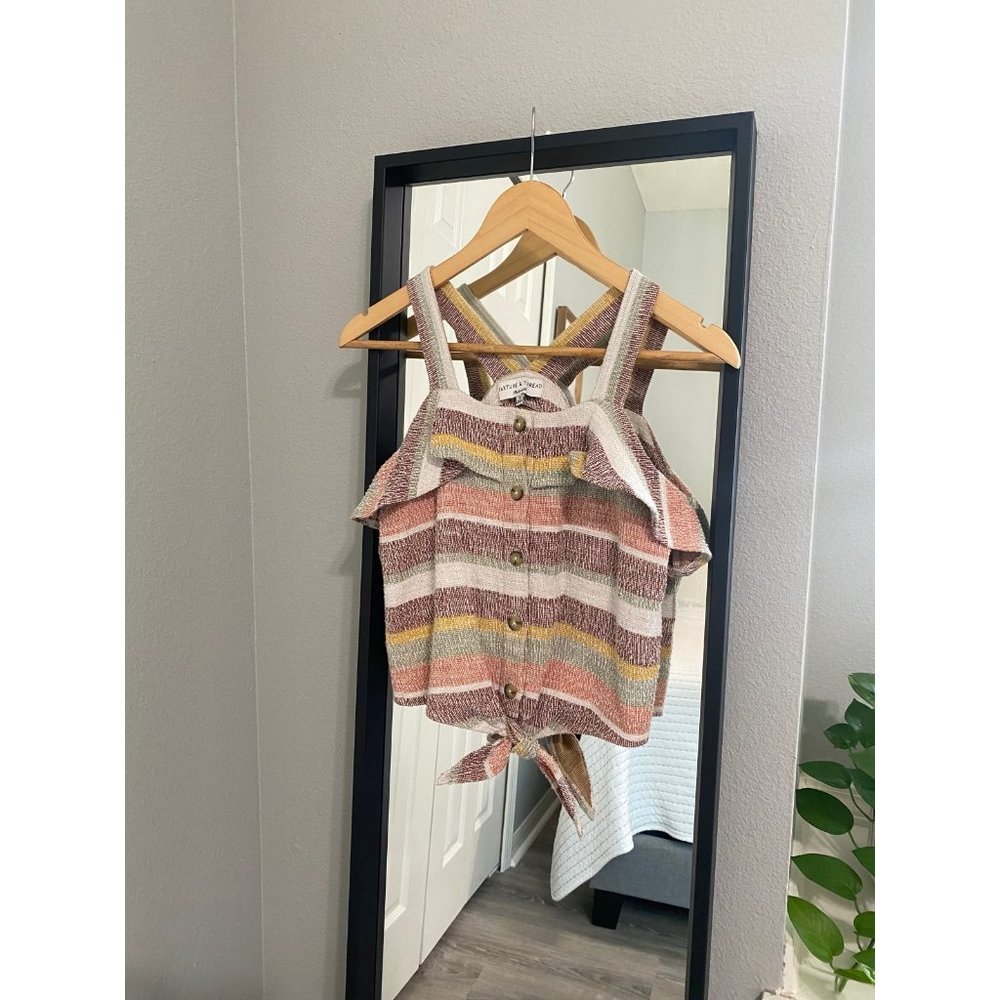Madewell Tank Crop Top Blouse XS
